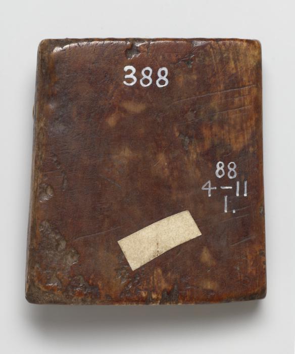 Panel, 1 arch across, 1 register (Back)