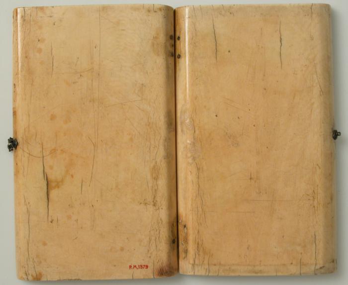 Diptych, 2 registers, 2 arches across (frise d'arcatures; colonnettes) (Back)