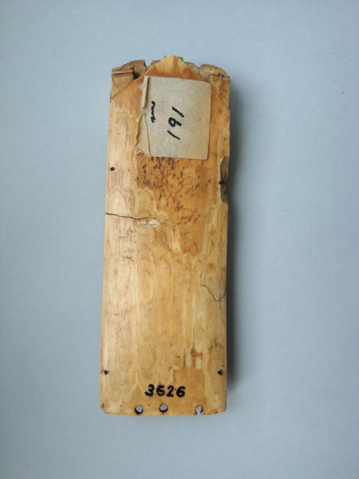 Panel, 1 register, 1 arch across (fragment) (Back)