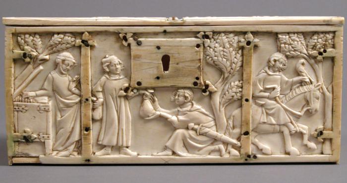 Casket, with arches (coffret; frise d'arcatures) (Front)