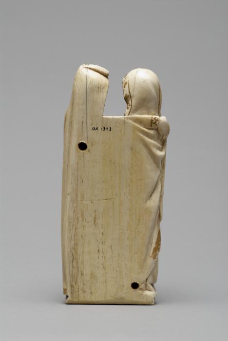 Gabled triptych, 3 registers (Back)