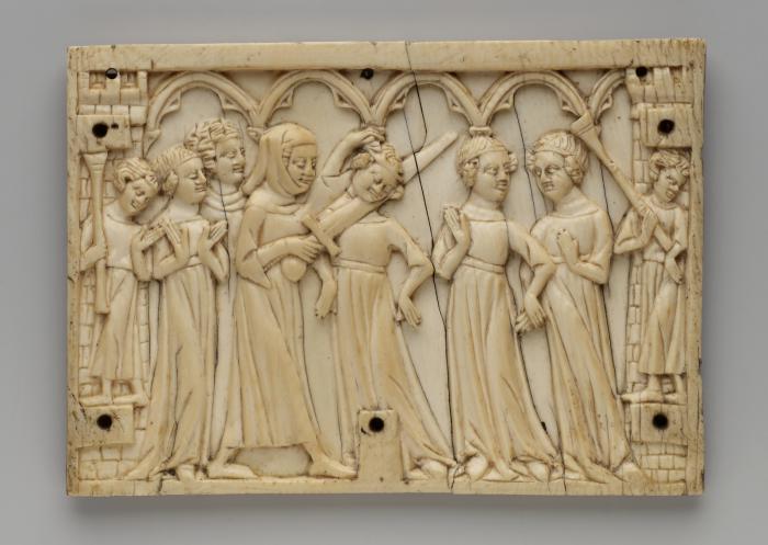 Panel (fragment of a casket; coffret) (Front)