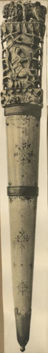 Dagger handle and sheath (Sheathed)