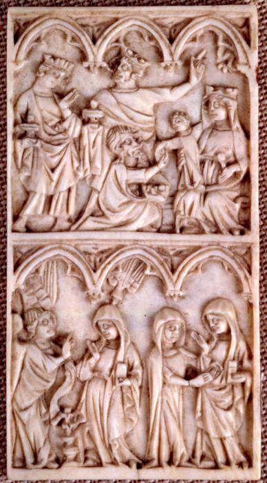 Writing tablet, 2 registers, 3 arches across (frise d'arcatures; tablette à écrire) (Front)