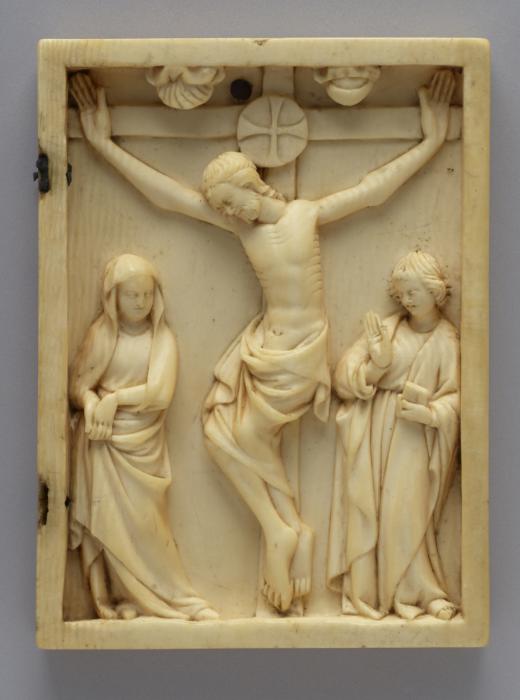 Wing, right (fragment of a diptych), 1 register (plaquette) (Front)
