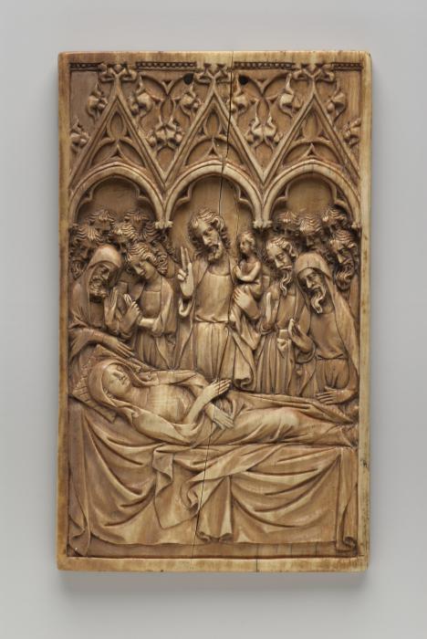 Writing tablet, 1 register, 3 arches across (tablette à écrire; plaquette; frise d'arcatures) (Front)