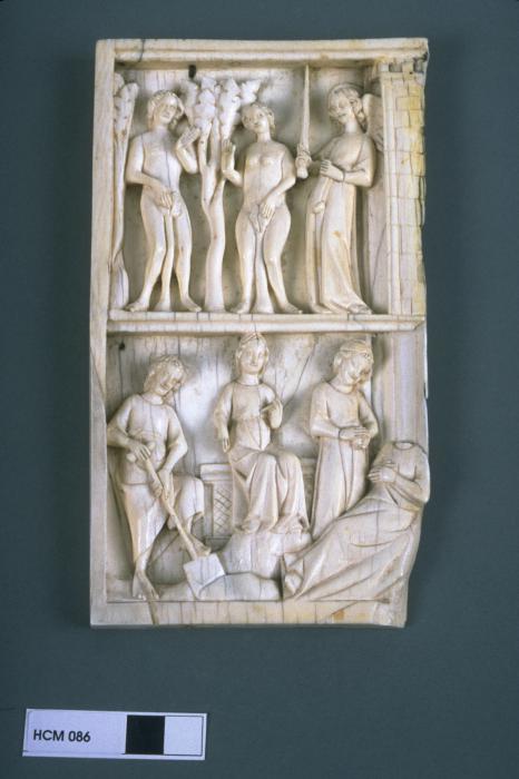 Wing, left (fragment of a diptych), 2 registers (Front)