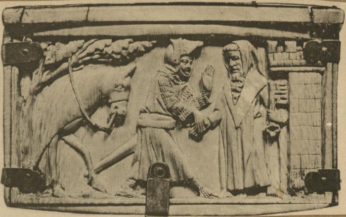 Casket (coffret) (End, left)