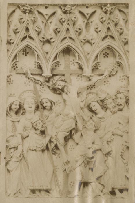 Diptych, 1 register, 3 arches across (plaquettes; frise d'arcatures) (Wing, right)
