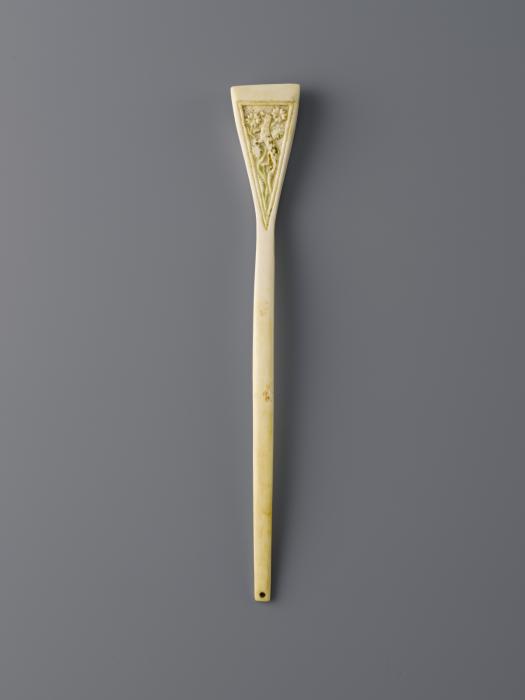 Burnishing tool (polissoir) or folding stick (Front)