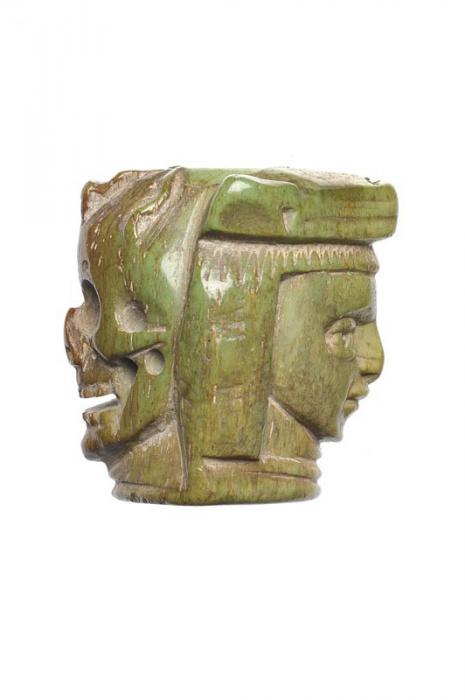 Rosary bead, 2 faces (chapelet) (Front)