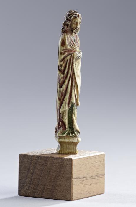 Knife handle or handle of a hair parter (gravoir) (Front, right)