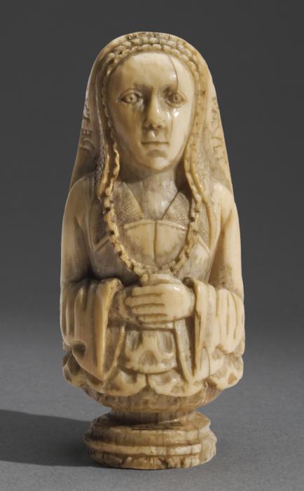 Rosary pendant, 2 faces (chapelet) (Side 1)