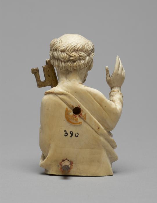 Gabled triptych, 3 registers (Back)