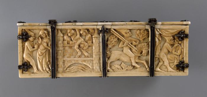 Casket (coffret; frise d'arcatures) (Body, back)