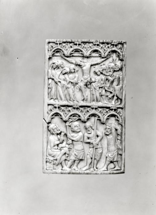 Writing tablet, 2 registers, 4 arches across (frise d'arcatures; tablette à écrire) (Front)