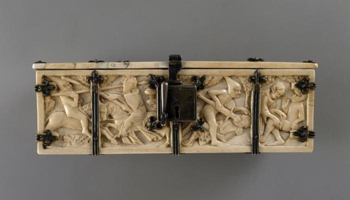 Casket (coffret; frise d'arcatures) (Body, front)