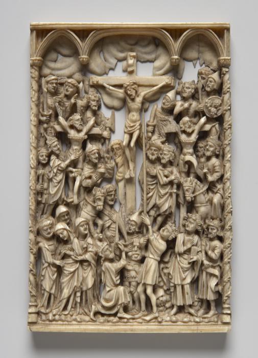 Openwork panel, 1 register, 3 arches across (colonnettes; frise d'arcatures; plaque ajourée) (Front)