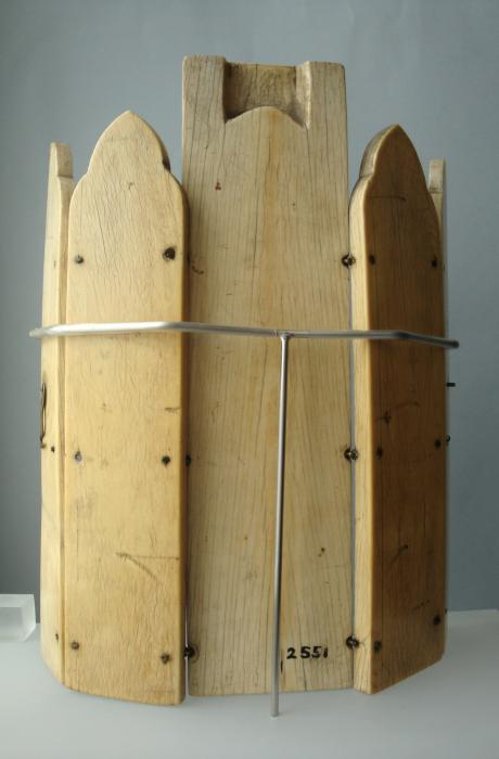 Polyptych (tabernacle), 3 registers (Back)