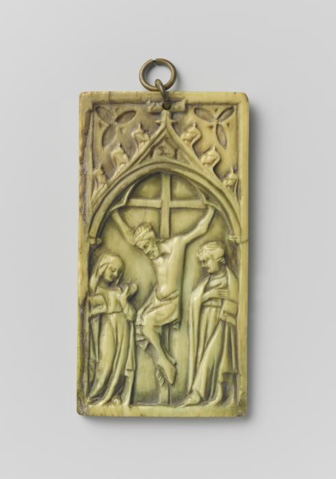 Panel, 1 register, 1 arch across (plaquette) (Front)