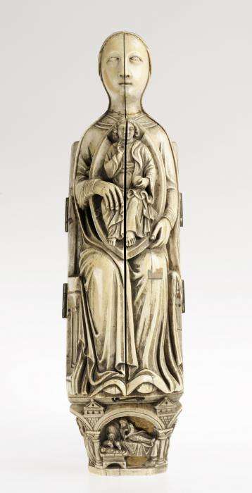 Opening Virgin triptych (Vierge ouvrante) (Front, closed)