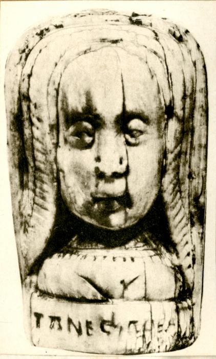 Rosary bead, 2 faces (chapelet) (Side 1)