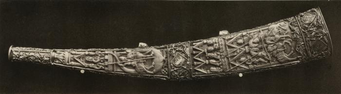 Hunting horn (oliphant); known as the 'Oldenburg Horn' (Side 2)