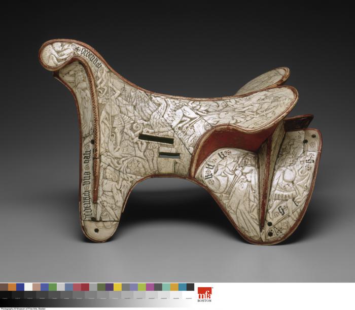 Saddle (selle); also known as the 'Körmend Saddle' or 'Batthyany-Strattman Saddle' (Left side)