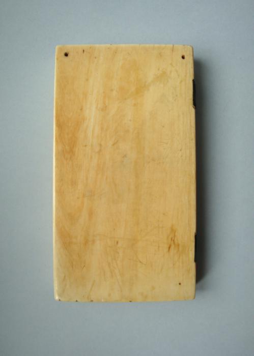 Diptych, 2 registers, 4 arches across (frise d'arcatures; colonnettes) (Right wing, back)