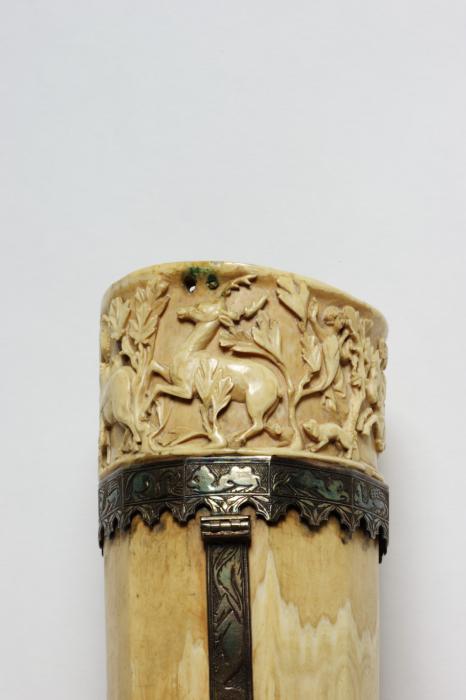 Hunting horn (oliphant) (Detail)