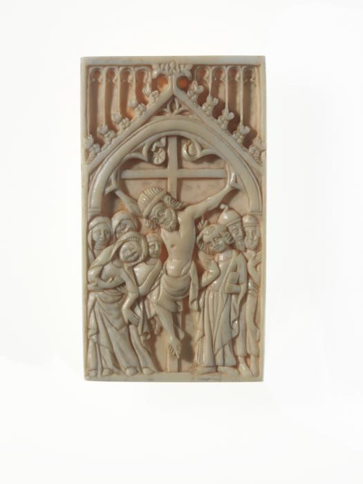 Panel, 1 register, 1 arch across (plaquette) (Front)