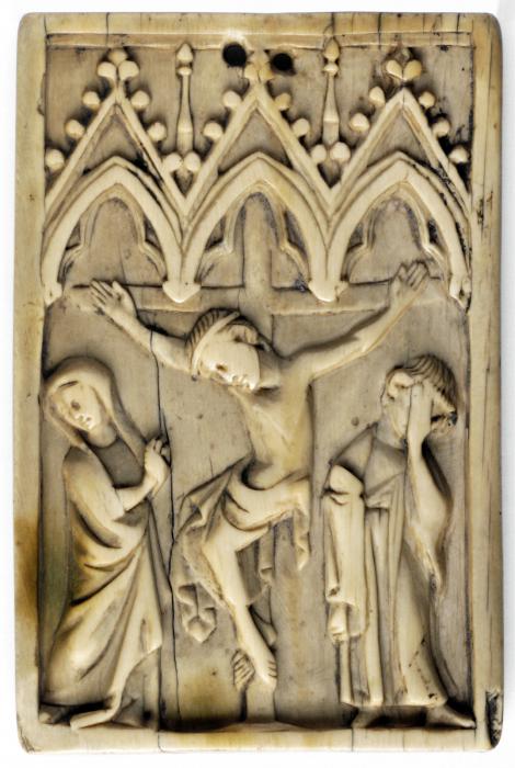 Panel, 1 register, 3 arches across (frise d'arcatures; plaquette) (Front)