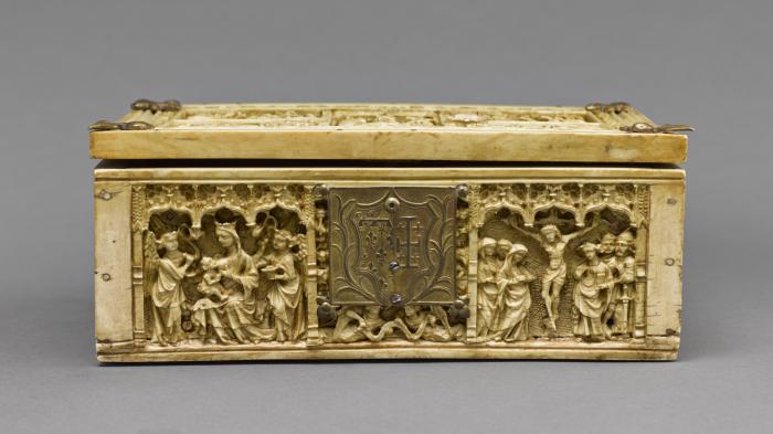 Casket with ogee arches (coffret) (Body, front)