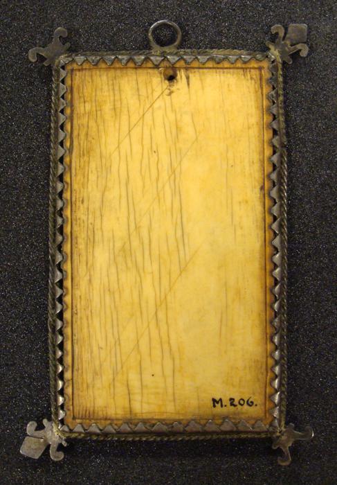 Writing tablet, 1 register, 3 arches across (frise d'arcatures; plaquette; tablette à écrire) (Back)