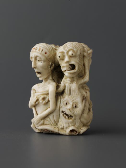 Rosary bead, 4 faces (chapelet) (Side)