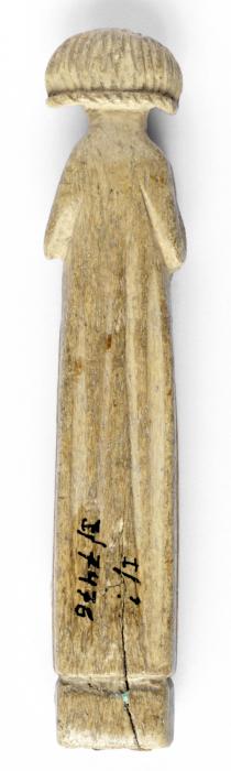 Handle of hair parter (gravoir) or knife handle (manche de couteau) (Back)