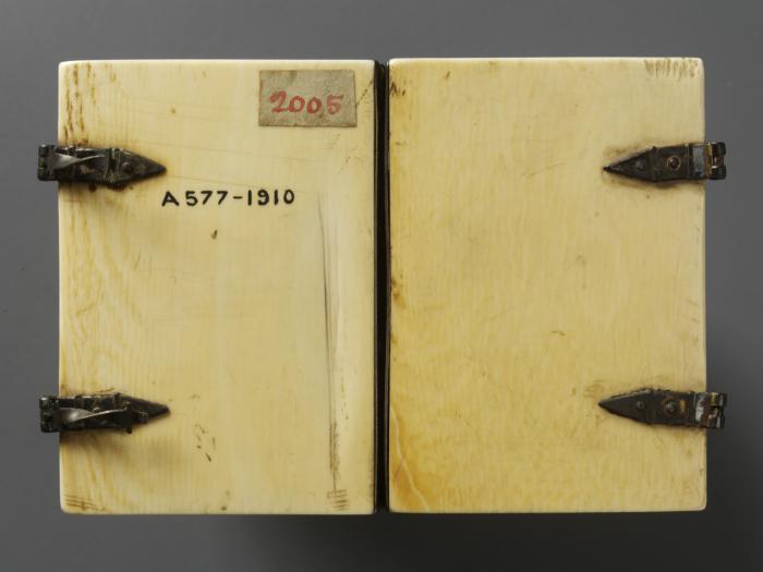 Diptych, 1 register (plaquettes) (Back)