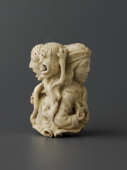 Rosary bead, 4 faces (chapelet) (Side)
