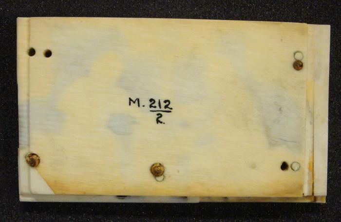 Panels (fragment of a casket; coffret) (Back, panel 2)