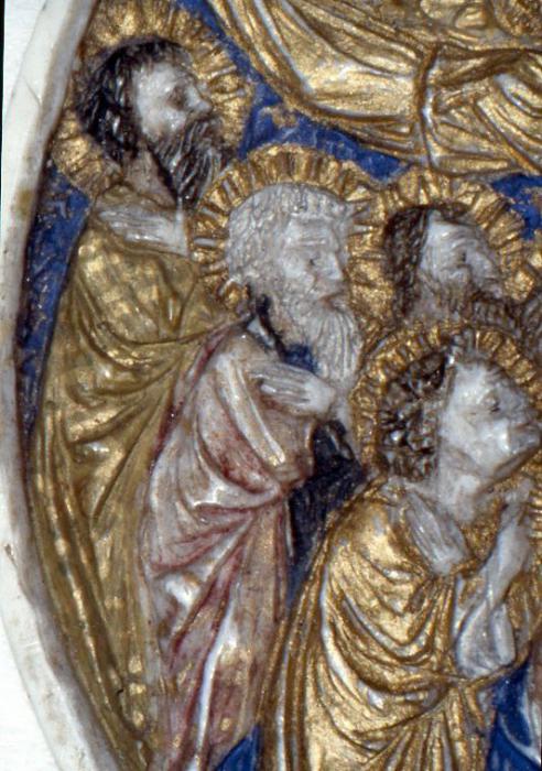 Partially openwork medallion (médaillon ajouré) (Detail, front)