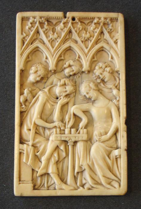 Writing tablet, 1 register, 3 arches across (plaquette; frise d'arcatures; tablette à écrire) (Front)
