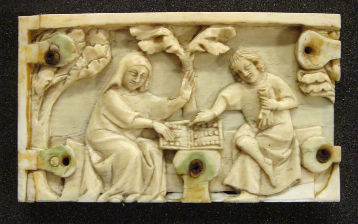 Panels (fragment of a casket; coffret) (Front, panel 2)