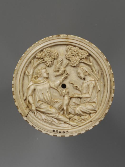 Lid of a box (?) (Front)