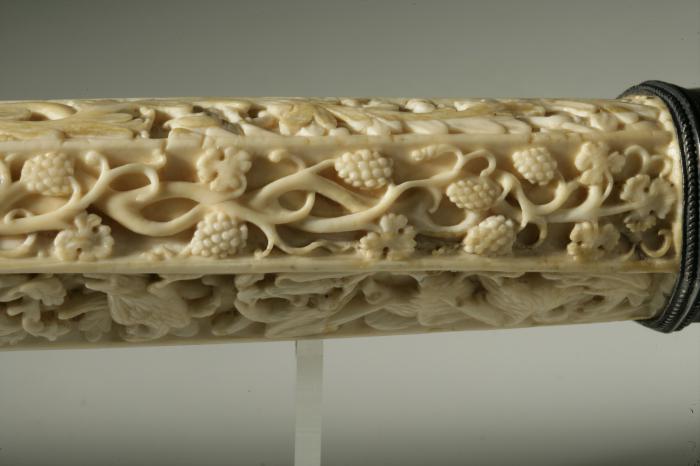Hunting horn (oliphant) (Detail, bottom strip)