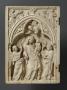 Diptych, 1 register, 1 arch across (plaquettes) (Wing, left)