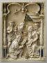 Diptych, 1 register, 1 arch across (plaquette) (Wing, right)