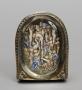 Oval openwork panel inserted in a pax (baiser de paix; plaque ajourée) (Front)