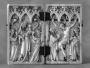 Double-sided diptych, 1 register, 3 arches across (plaquettes; frise d'arcatures) (Side 2)