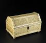 Box with pitched lid