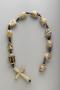 Complete rosary of 11 beads, with crucifix pendant (chaplet) (Back)